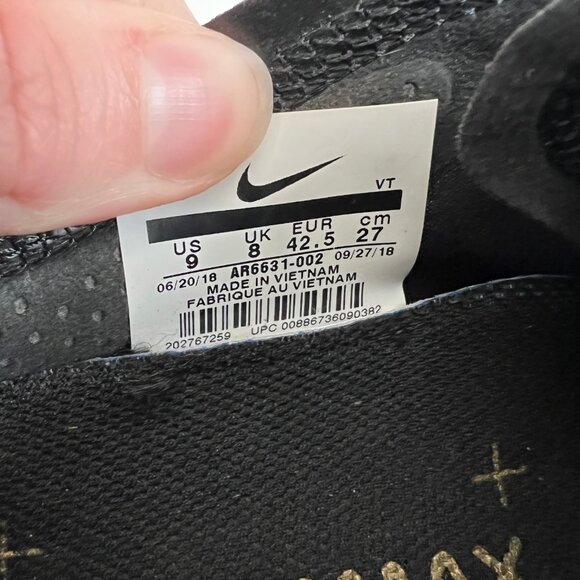 Rare Nike Air VaporMax Sneakers Running Shoes Trainers Collectable Streetwear - Picture 11 of 15